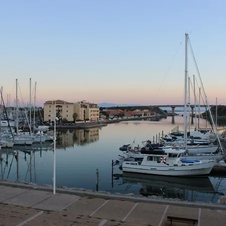 Port Leucate Clac - Appartement 2 Pieces, Parking Prive, Vue Sur Port Exterior photo